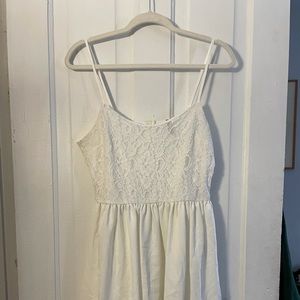 H&M White Lace dress